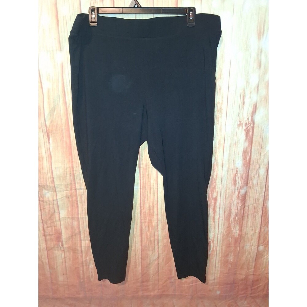 NWOT Hue Black Pull-on Leggings Sz 3X
